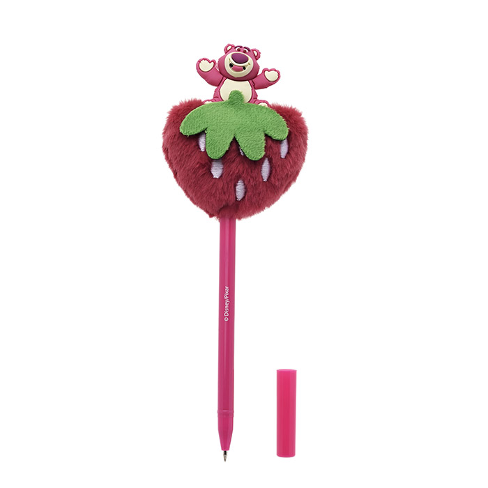 CANETA ESFEROGRÁFICA 0.7MM LOTSO MORANGO PLUSH