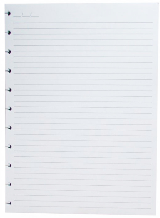 Refil Para Caderno Inteligente Pautadas