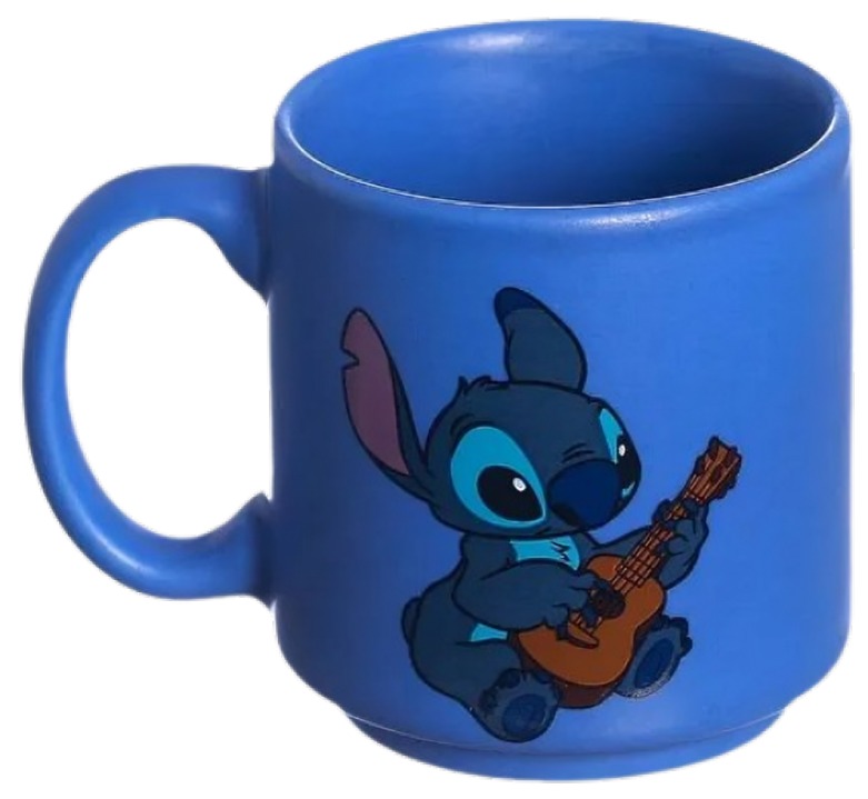 Caneca 100ml mini Tina Stitch Ohana