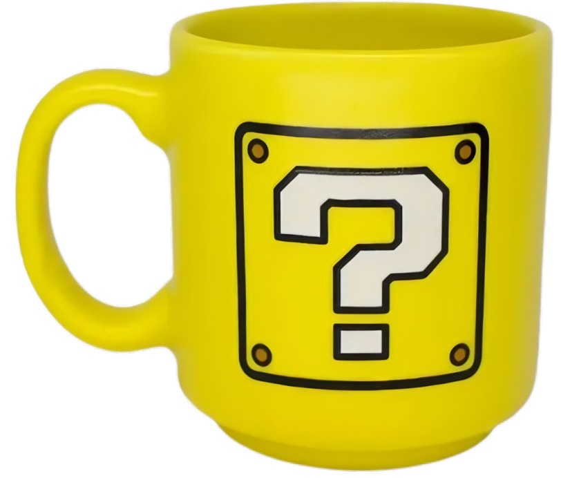 Caneca 100ml Mini Tina Interrogacao